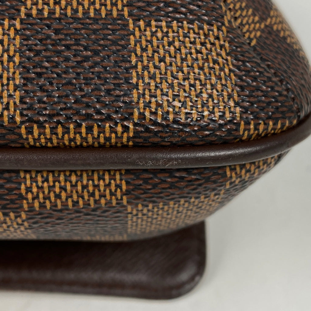 ルイ・ヴィトン ミュゼット タンゴ ロング 斜め掛け ショルダーバッグ ダミエ ブラウン N51301 レディース 【中古】brbag