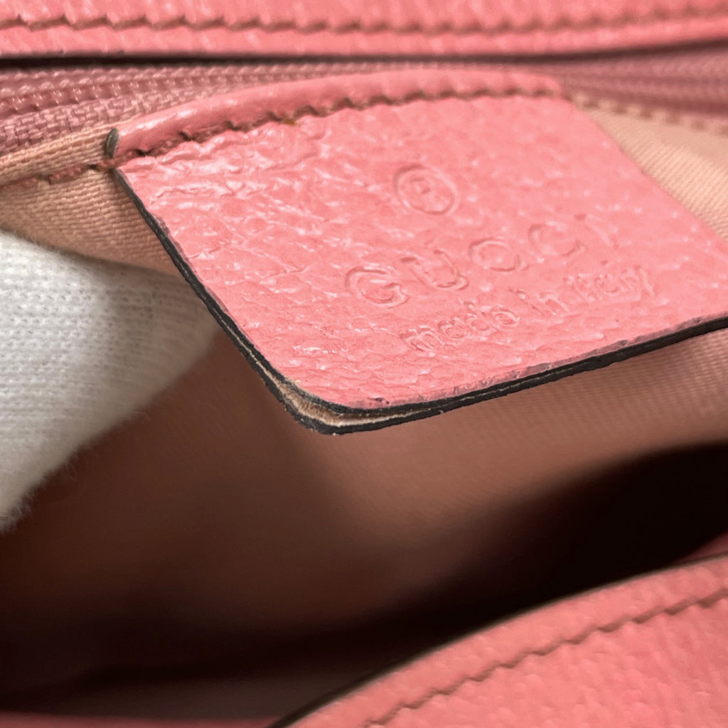 グッチ GG柄 ハンドバッグ ハンドバッグ GGキャンバス ベージュ ピンク レディース 【中古】brbag