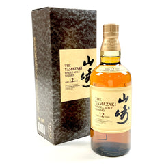 【東京都内限定お届け】 サントリー SUNTORY 山崎 12年 シングルモルト 旧 700ml 国産ウイスキー 酒 【古酒】liqbb