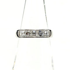 メレダイヤ デザインリング プラチナ 指輪 リング 11.5号 Pt900 ダイヤモンド レディース ノンブランドジュエリー 【中古】nbjwl