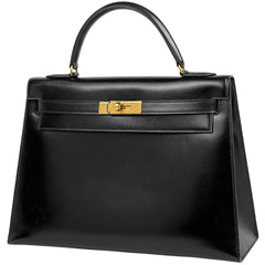 エルメス ケリー32 ハンドバッグ ボックスカーフ 〇R レディース ブランドバッグ・小物 【中古】brbag
