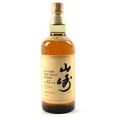 サントリー 山崎 12年 ピュアモルト 華 750ml 国産ウイスキー 酒 【古酒】liqbb【東京都内限定お届け】
