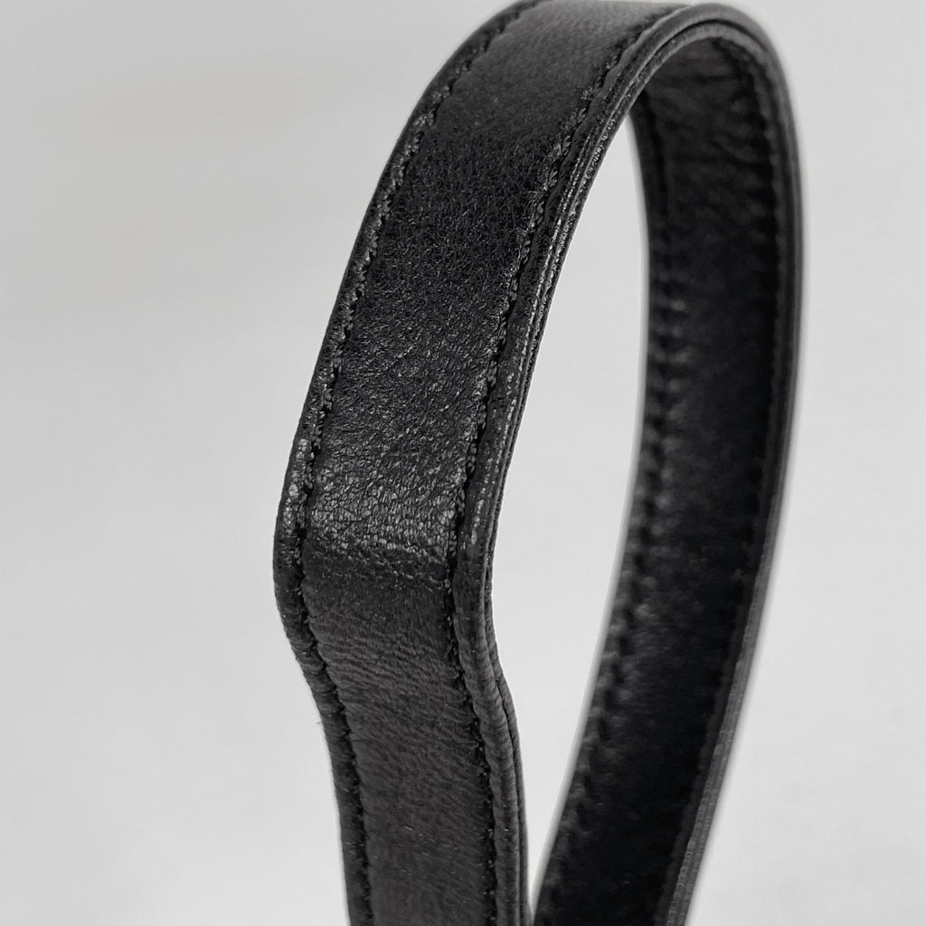 ロエベ アナグラム ショルダーバッグ クラッチバッグ ショルダーバッグ レザー ブラック レディース 【中古】brbag