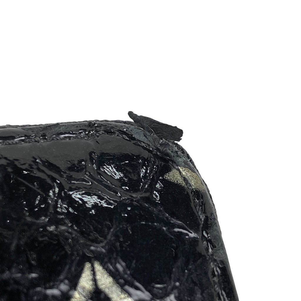 ルイ・ヴィトン ジッピー ウォレット ラウンドファスナー モノグラム エキゾチック 長財布 パイソン ノワール(ブラック) N96955 レディース 【中古】brbag