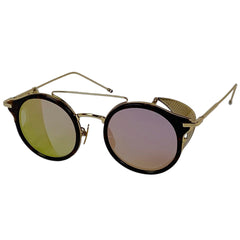 トムブラウン ロゴ サングラス アイウェア デミ柄 オーロラ サングラス プラスチック メタル ブラウン ゴールド TB-804 レディース 【中古】brbag