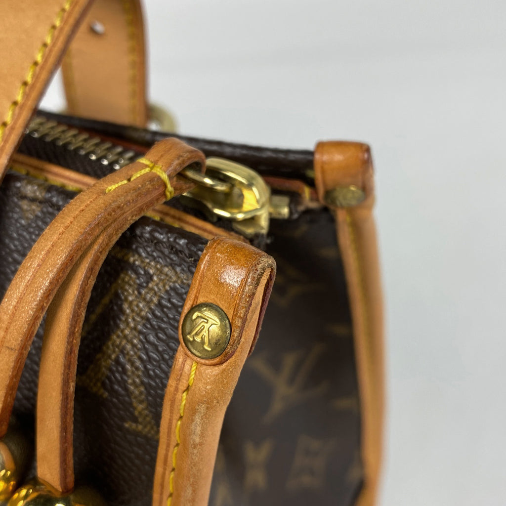 ルイ・ヴィトン ポパンクール・オ ショルダーバッグ 肩掛け ハンドバッグ モノグラム ブラウン M40007 レディース 【中古】brbag