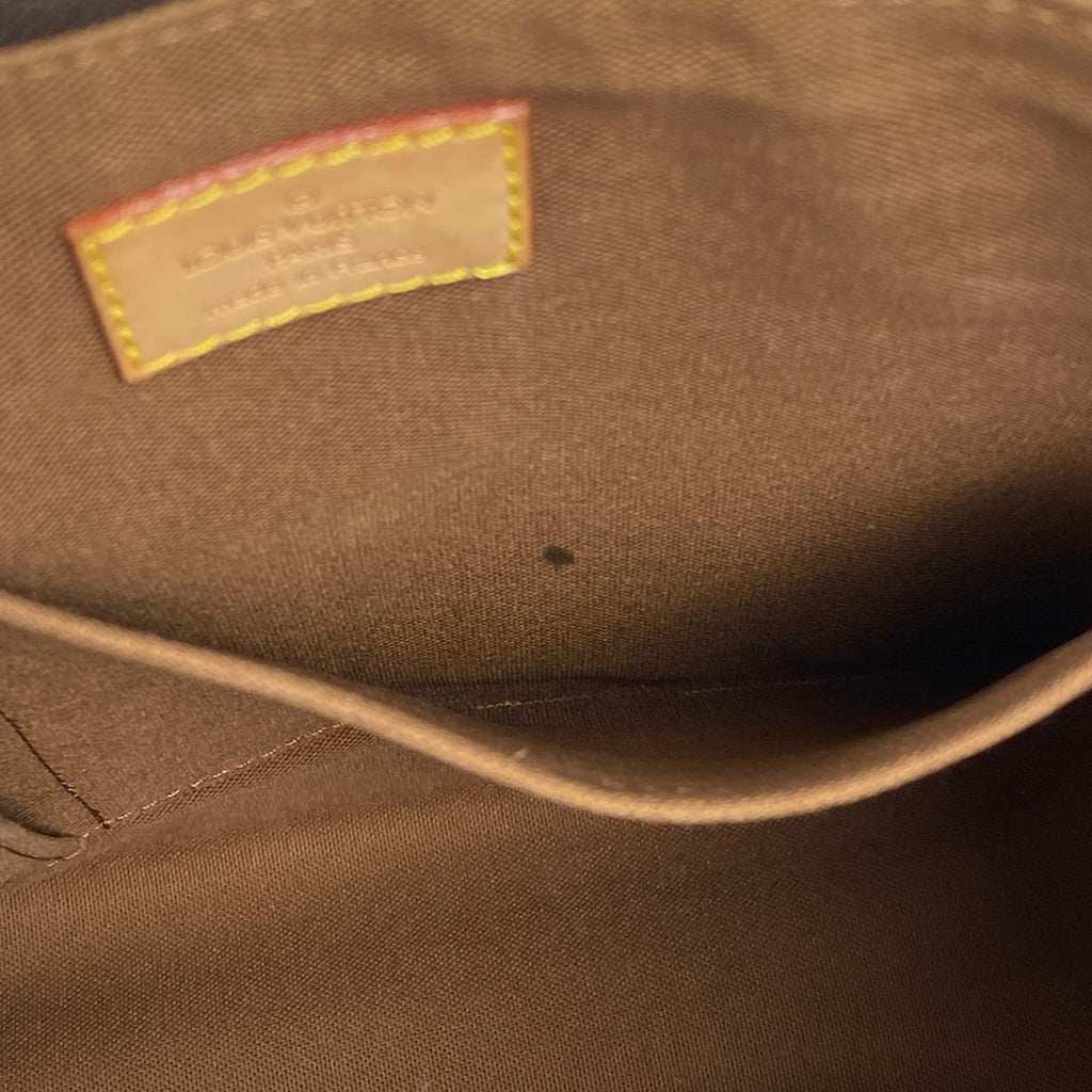 ルイ・ヴィトン ポパンクール・オ ショルダーバッグ 肩掛け ハンドバッグ モノグラム ブラウン M40007 レディース 【中古】brbag