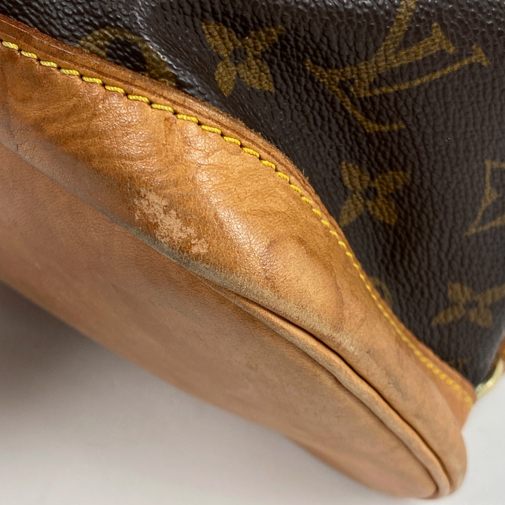 ルイ・ヴィトン モンスリ GM バックパック デイパック リュック モノグラム ブラウン M51135 レディース 【中古】brbag