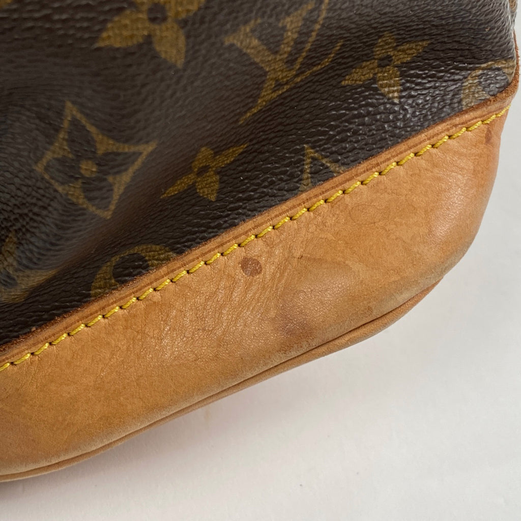 ルイ・ヴィトン モンスリ GM バックパック デイパック リュック モノグラム ブラウン M51135 レディース 【中古】brbag