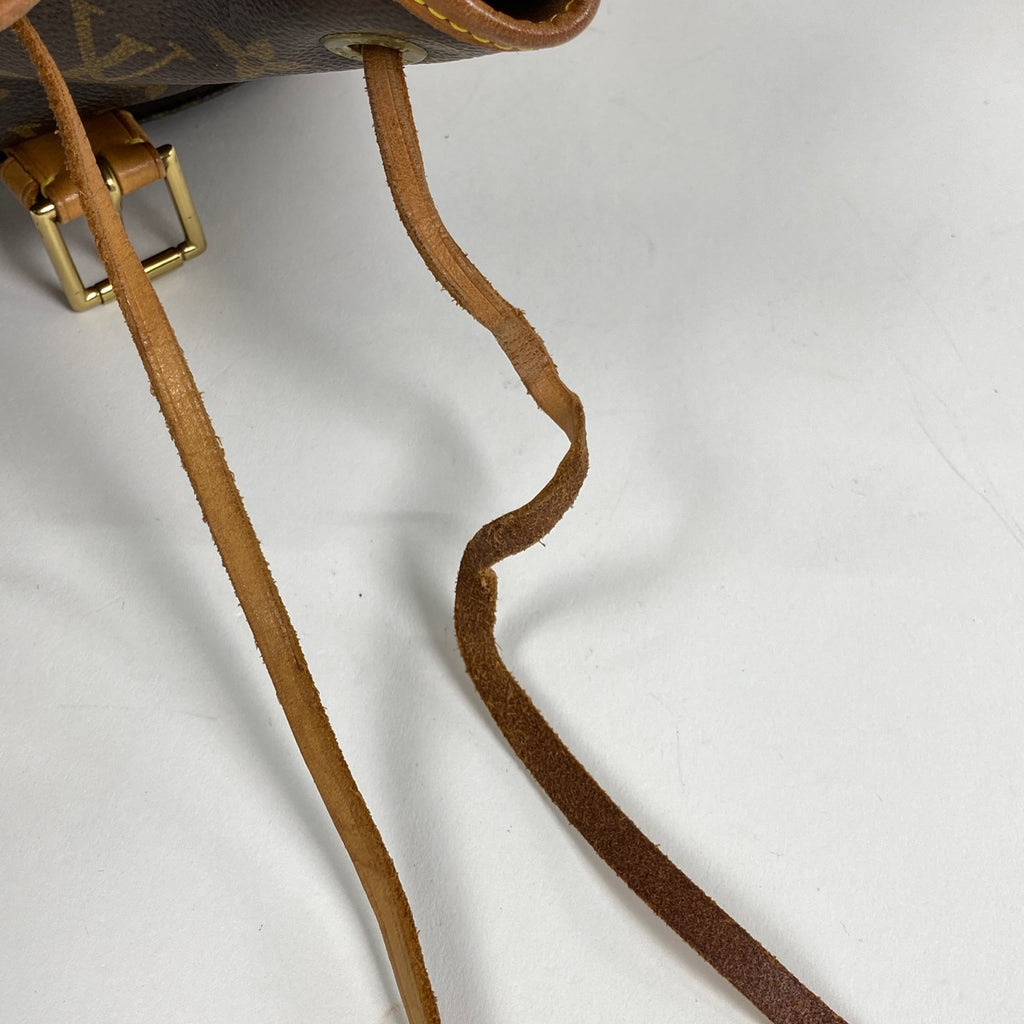 ルイ・ヴィトン モンスリ GM バックパック デイパック リュック モノグラム ブラウン M51135 レディース 【中古】brbag