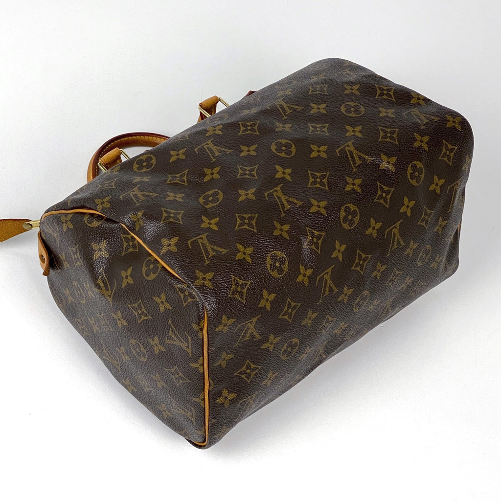 ルイ・ヴィトン スピーディ 30 ボストンバッグ 通勤 ハンドバッグ モノグラム ブラウン M41526 レディース 【中古】brbag