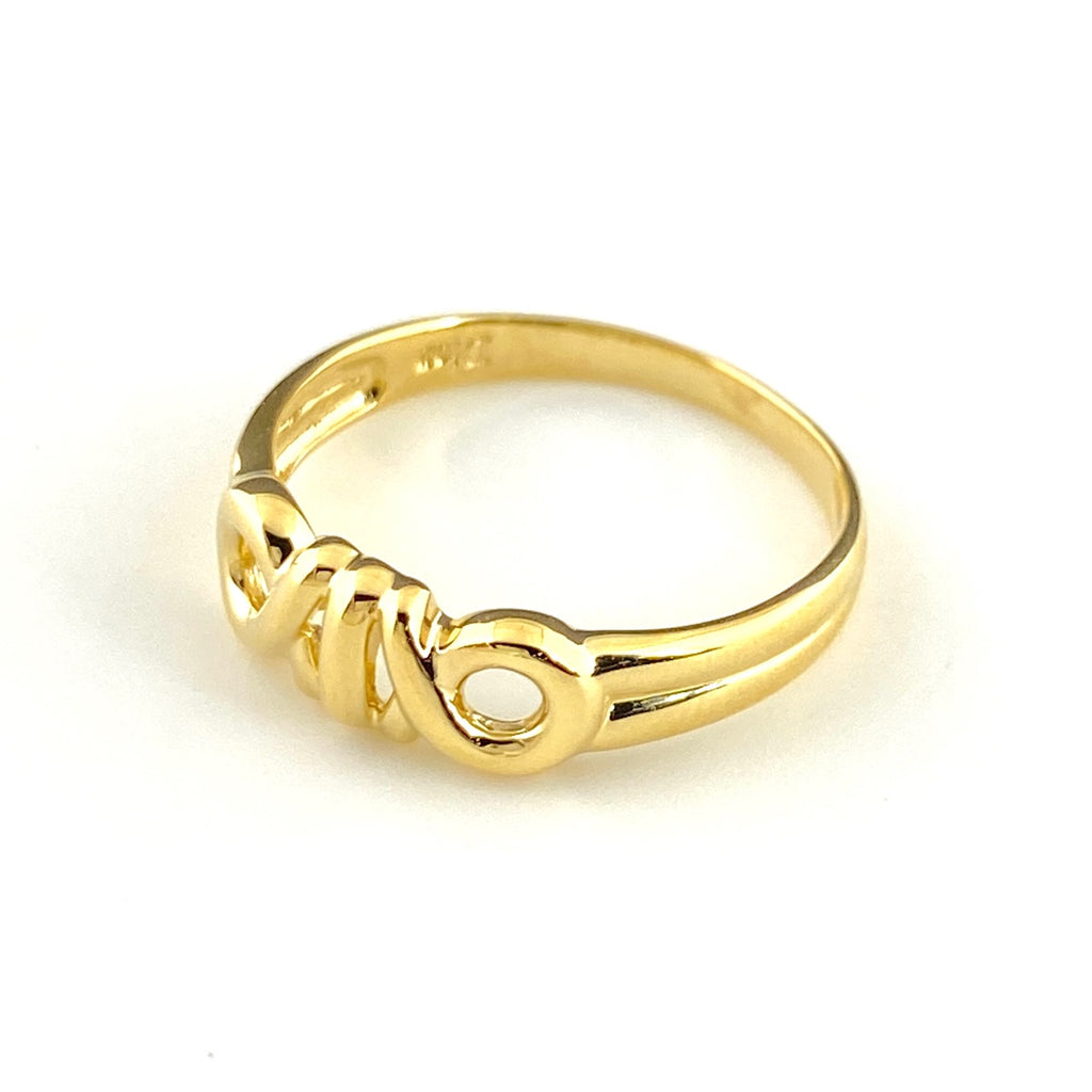 ディオール デザインリング YG イエローゴールド 指輪 リング 11.5号 750 レディース 【中古】brjwl