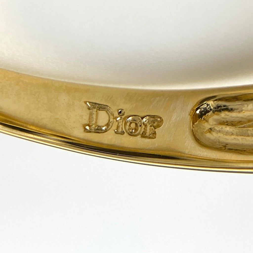 ディオール デザインリング YG イエローゴールド 指輪 リング 11.5号 750 レディース 【中古】brjwl