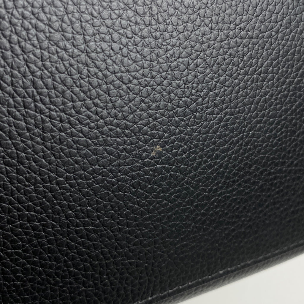 コーチ ロゴ トートバッグ 肩掛け モリー トートバッグ レザー ブラック 1671 レディース 【中古】brbag