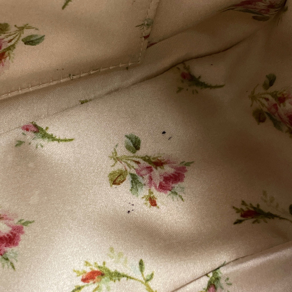 グッチ GGマーモント チェーン ショルダーバッグ ダブルG 斜め掛け フェイクパール ショルダーバッグ デニム ブルー 447632 レディース 【中古】brbag