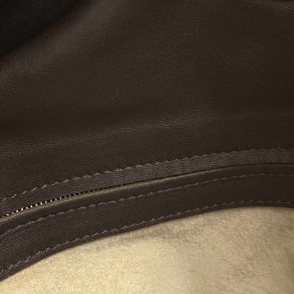 ボッテガヴェネタ イントレチャート ショルダーバッグ ワンショルダー ハンドバッグ ナッパ ショルダーバッグ レザー ブラウン レディース 【中古】brbag