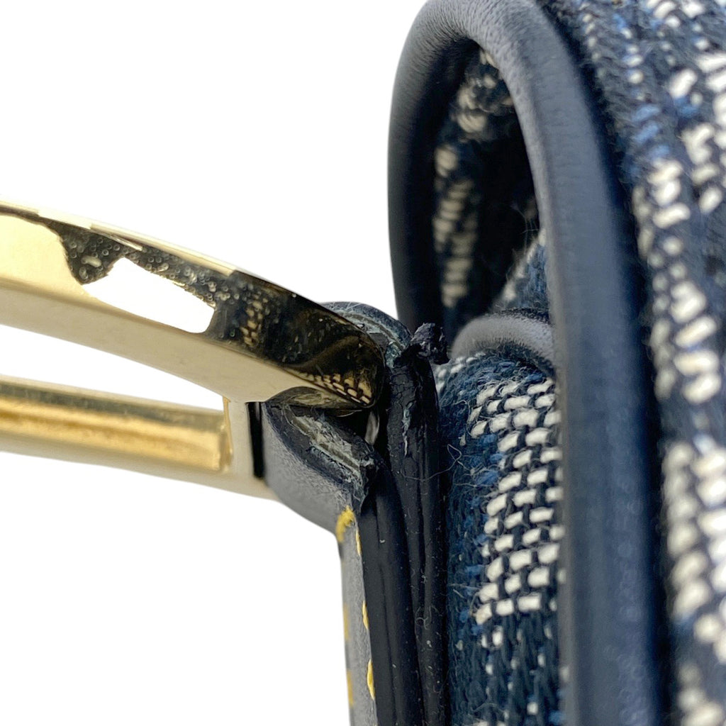 クリスチャンディオール トロッター柄 サドルバッグ ワンショルダー レディース 中古 brbag