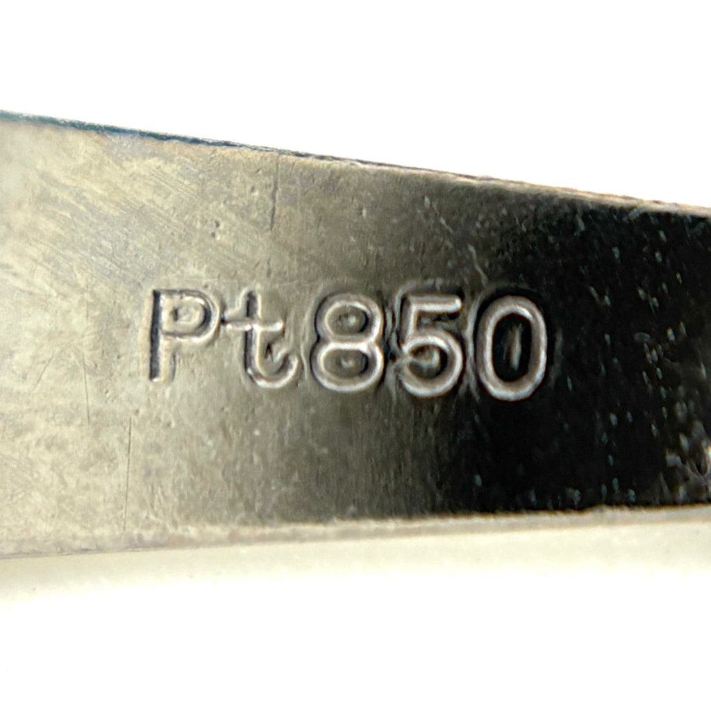 メレダイヤ デザインネックレス プラチナ YG イエローゴールド ペンダント ネックレス Pt900 Pt850 K18 レディース ノンブランドジュエリー 【中古】nbjwl