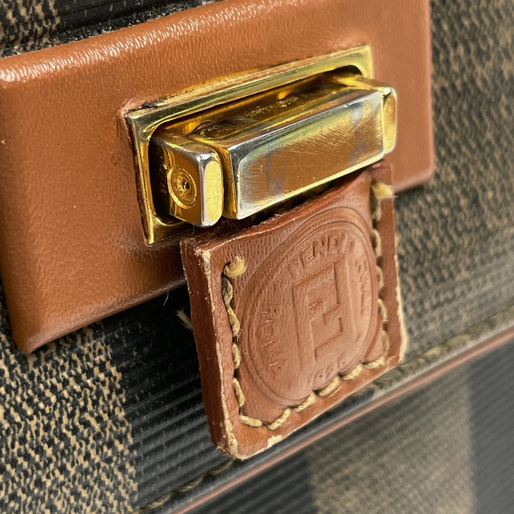 フェンディ ペカン柄 ハンドバッグ 2way レディース 中古 brbag