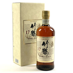 【東京都内限定お届け】 ニッカ NIKKA 竹鶴 17年 ピュアモルト 700ml 国産ウイスキー 【古酒】liqbb
