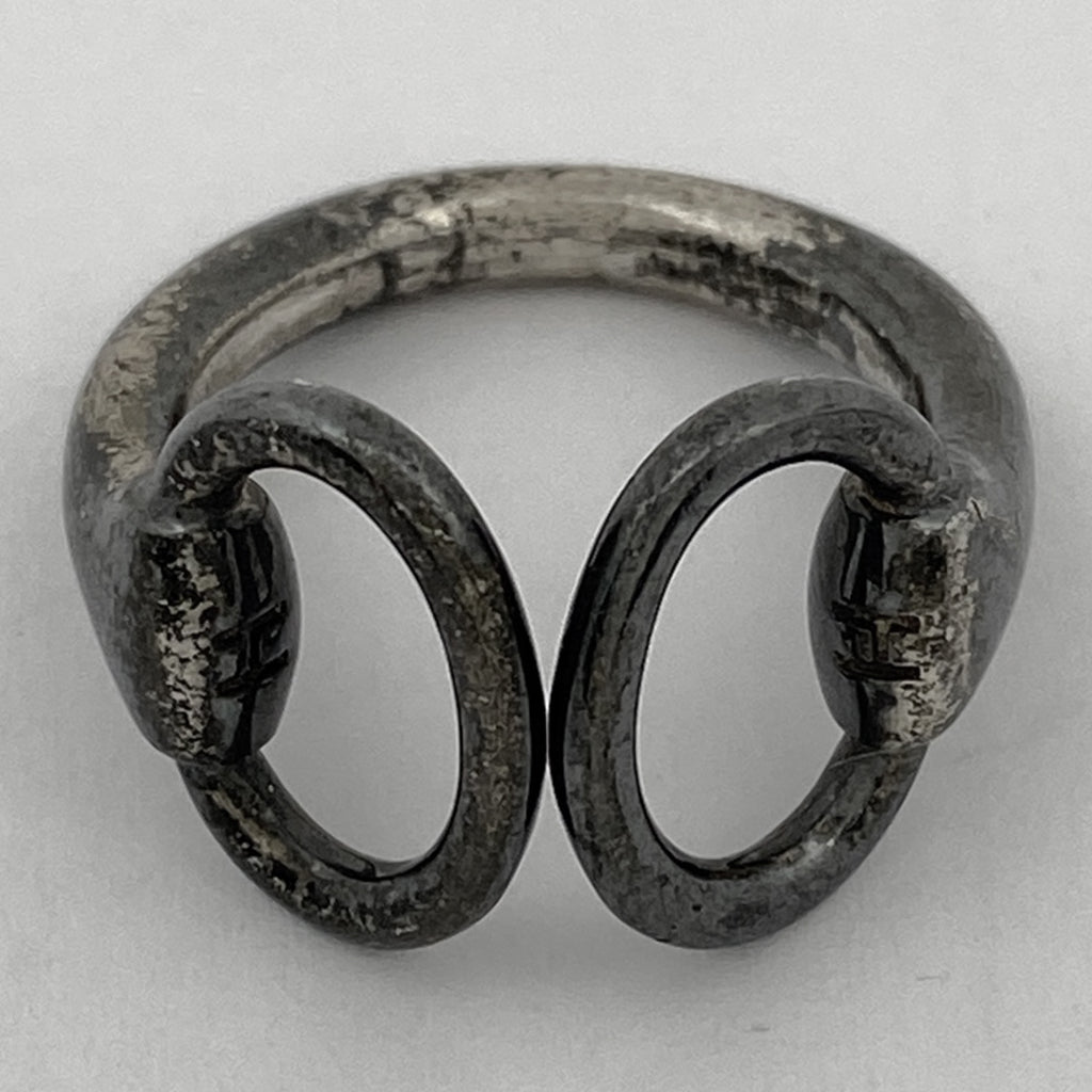 エルメス ナウシカ リング 指輪 リング 7.5号 シルバー レディース 【中古】bracc