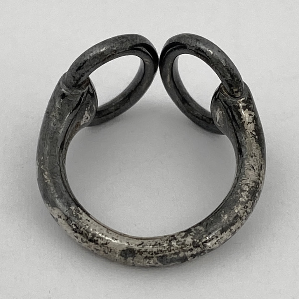 エルメス ナウシカ リング 指輪 リング 7.5号 シルバー レディース 【中古】bracc