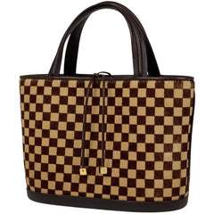 ルイ・ヴィトン インパラ ハラコ ハンドバッグ ダミエソバージュ ブラウン M92133 レディース 【中古】brbag