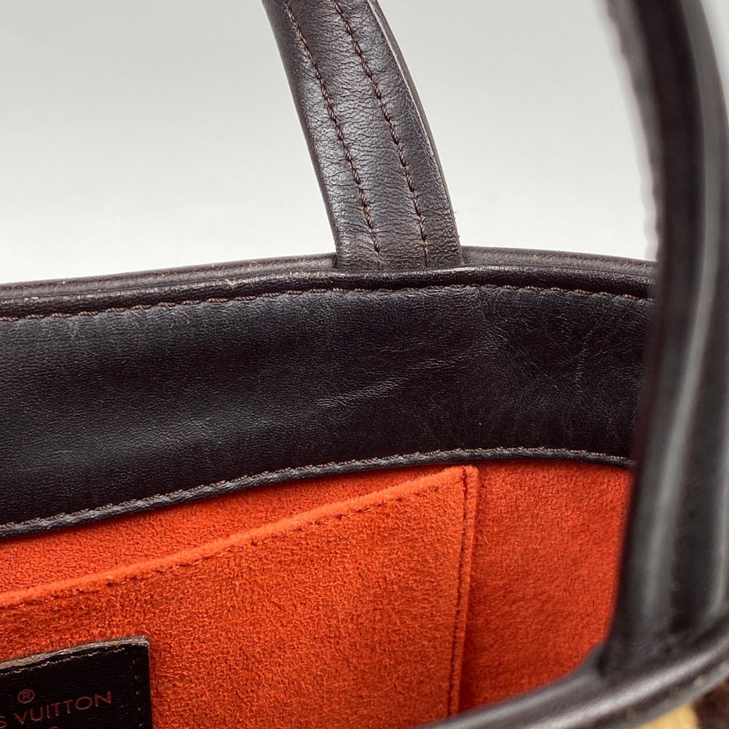 ルイ・ヴィトン インパラ ハラコ ハンドバッグ ダミエソバージュ ブラウン M92133 レディース 【中古】brbag