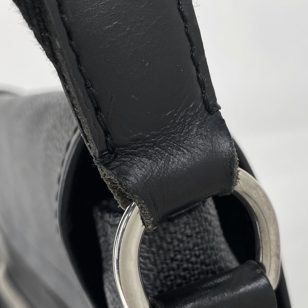 ルイ・ヴィトン ダニエル MM メッセンジャーバッグ ショルダーバッグ ダミエグラフィット ブラック N58029 メンズ 【中古】brbag