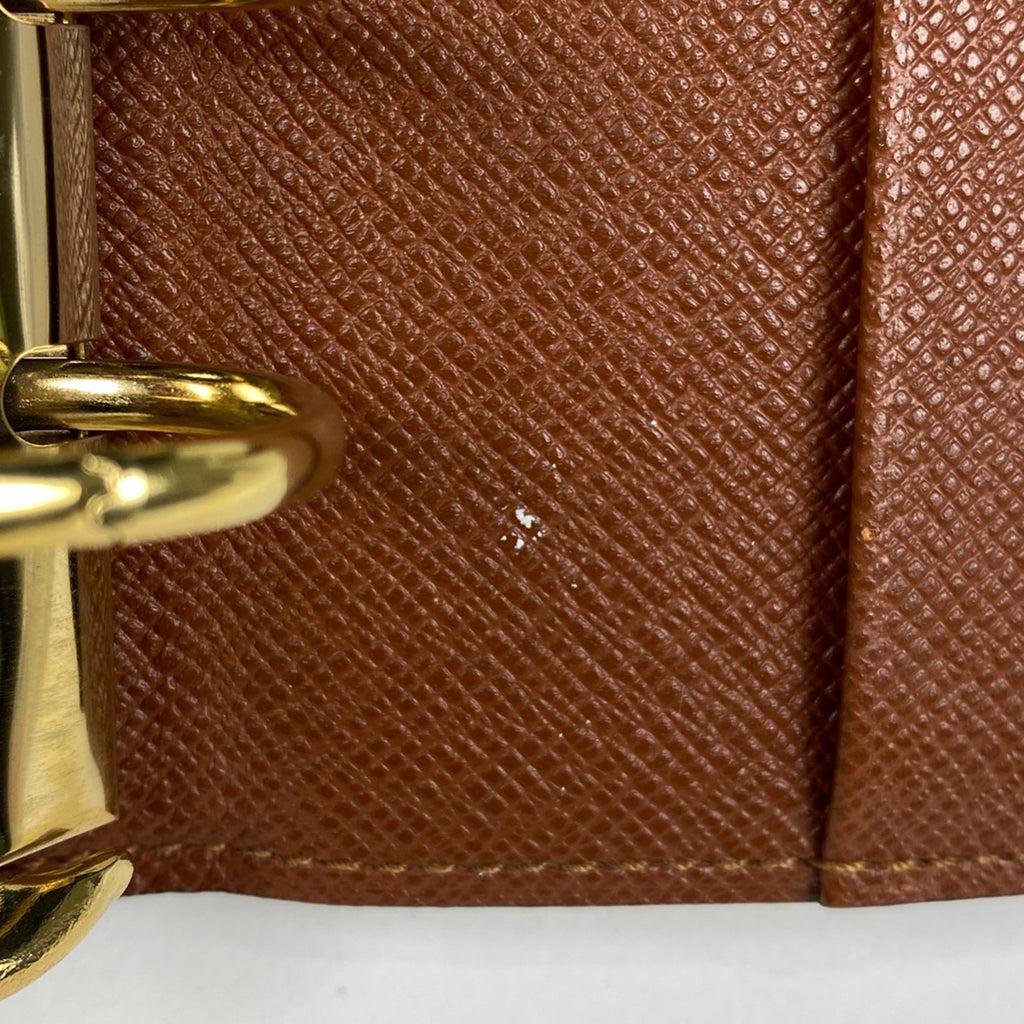 ルイ・ヴィトン アジェンダMM 手帳カバー システム手帳 手帳 モノグラム ブラウン R20105 レディース 【中古】brbag