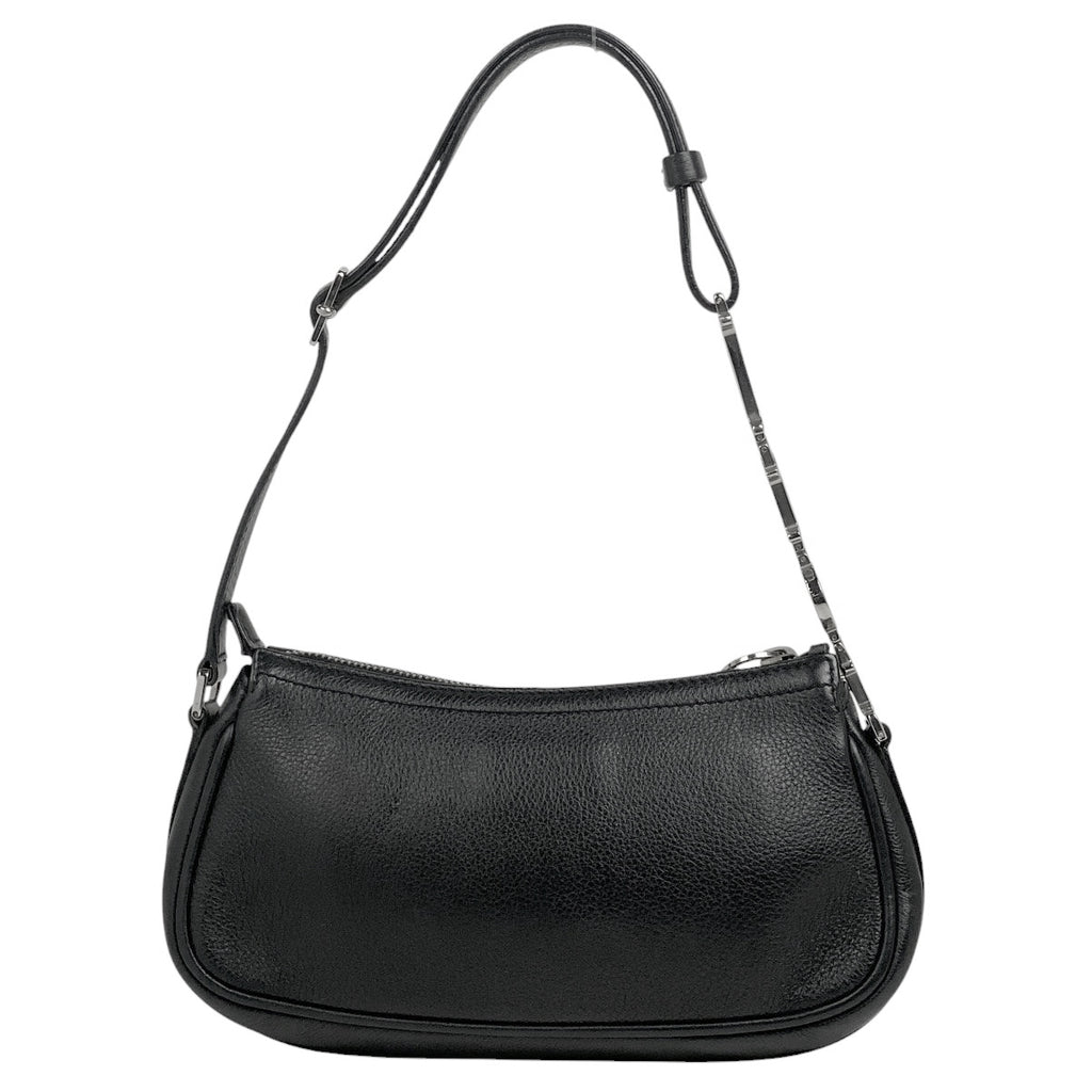 クリスチャンディオール ロゴ ハンドバッグ ショルダーバッグ ハンドバッグ レザー ブラック レディース 【中古】brbag