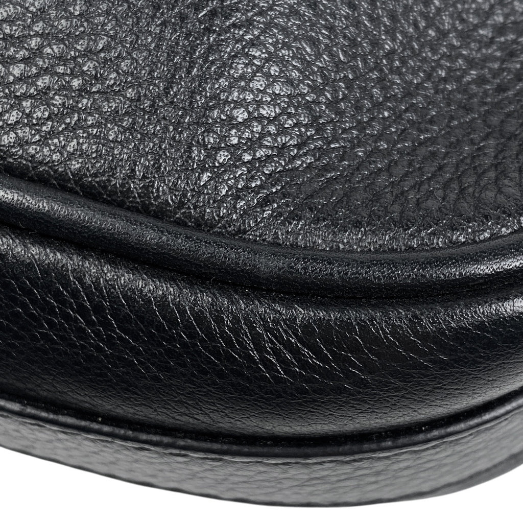 クリスチャンディオール ロゴ ハンドバッグ ショルダーバッグ ハンドバッグ レザー ブラック レディース 【中古】brbag