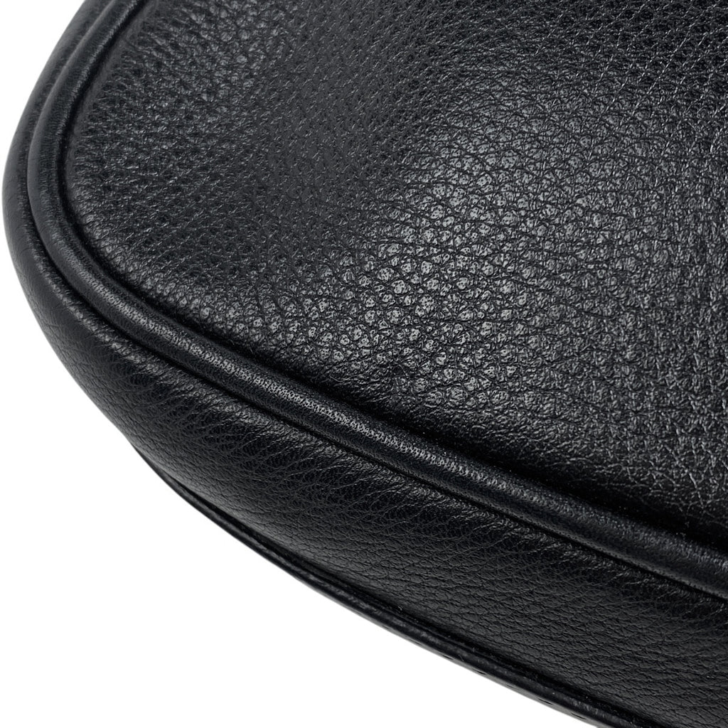 クリスチャンディオール ロゴ ハンドバッグ ショルダーバッグ ハンドバッグ レザー ブラック レディース 【中古】brbag