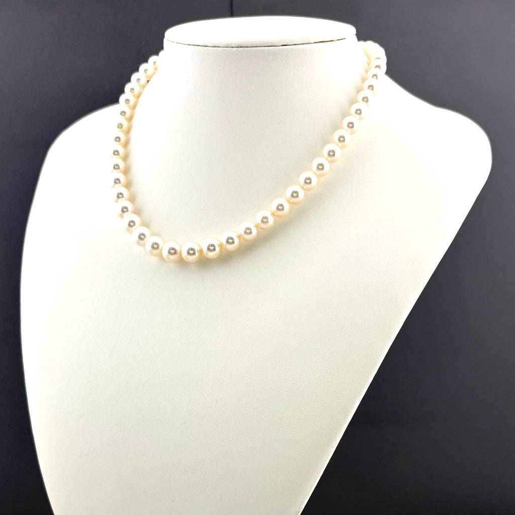 ポーラ パール デザインネックレス シルバー 真珠 silver ネックレス シルバー925 パール レディース 【中古】brjwl