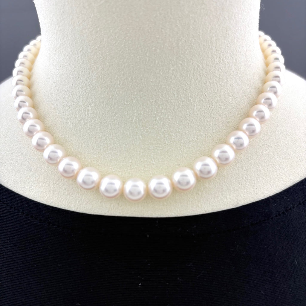 ポーラ パール デザインネックレス シルバー 真珠 silver ネックレス シルバー925 パール レディース 【中古】brjwl