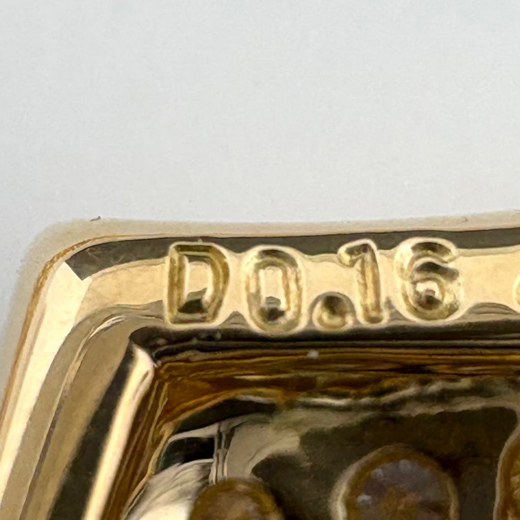 ポーラ メレダイヤ デザインネックレス YG イエローゴールド ペンダント 2連 ネックレス 750 ダイヤモンド レディース 【中古】brjwl