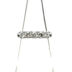 メレダイヤ デザインリング プラチナ 指輪 リング 6.5号 Pt900 ダイヤモンド レディース 【中古】nbjwl