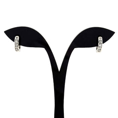 メレダイヤ デザインイヤリング プラチナ イヤリング Pt900 ダイヤモンド レディース 【中古】nbjwl