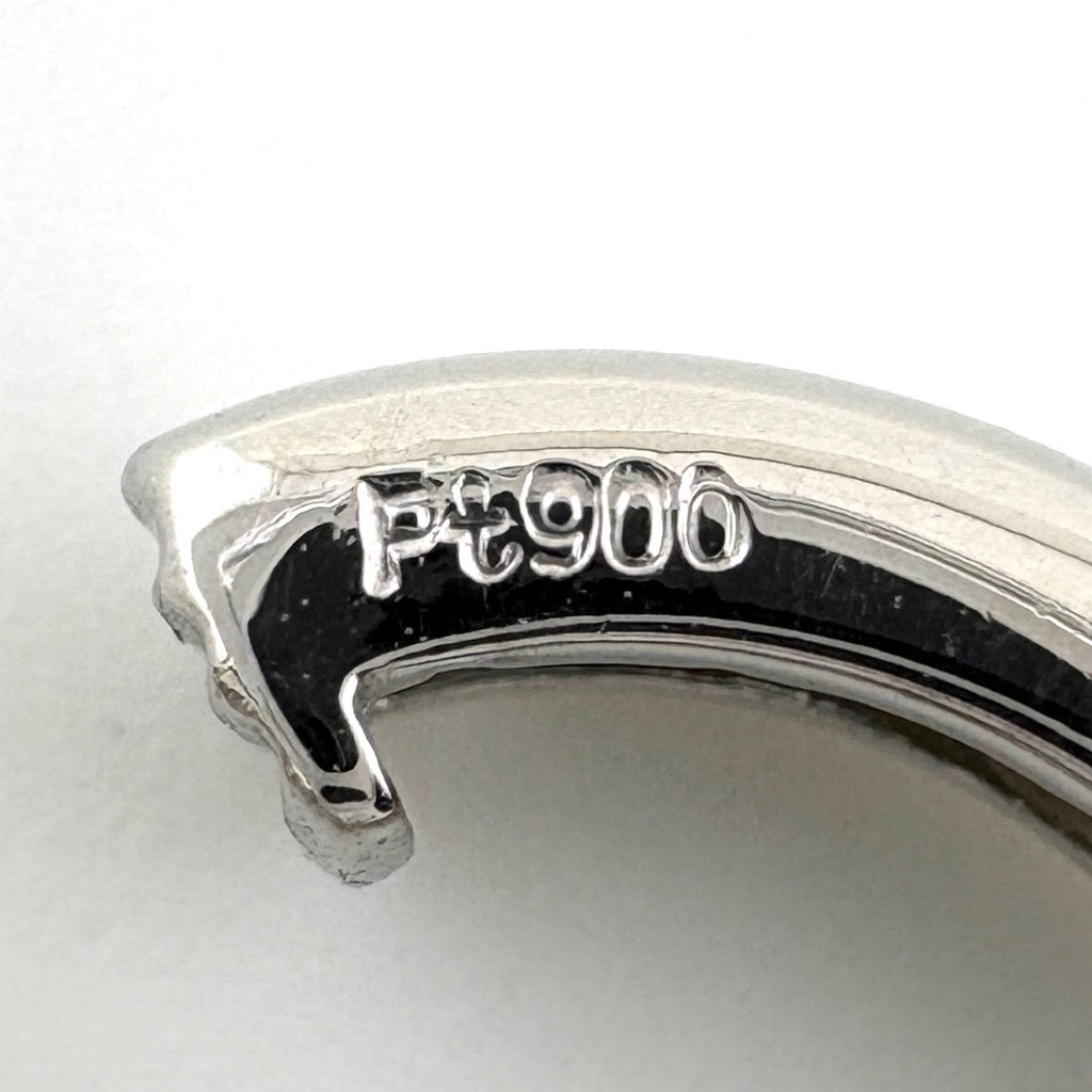 メレダイヤ デザインイヤリング プラチナ イヤリング Pt900 ダイヤモンド レディース 【中古】nbjwl