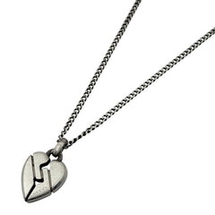グッチ ノットハート ネックレス ネックレス シルバー925 レディース ブランドアクセサリー 【中古】bracc