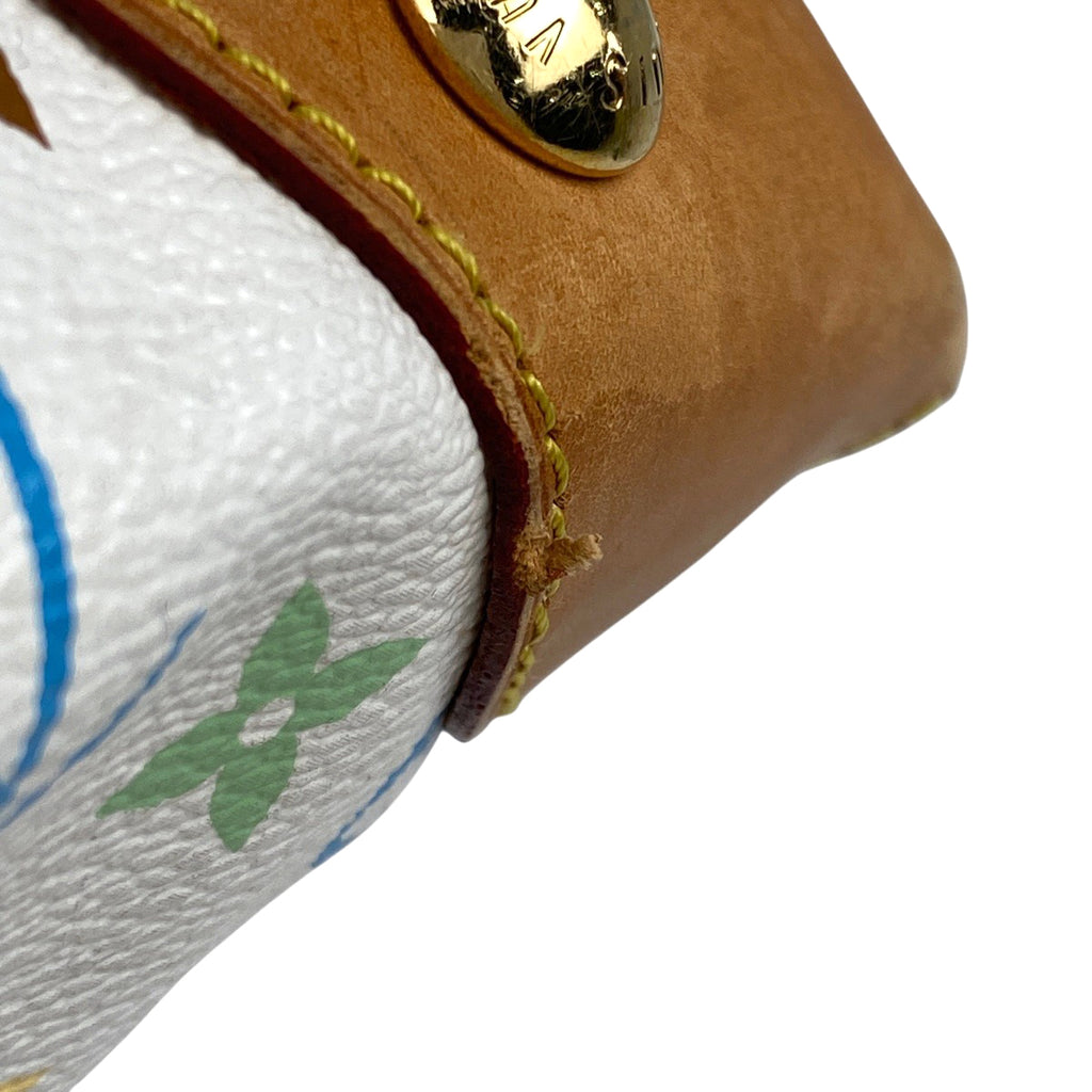 ルイ・ヴィトン ウルスラ 手提げ 肩掛け ショルダーバッグ ハンドバッグ モノグラムマルチカラー ブロン(ホワイト) M40123 レディース 【中古】brbag