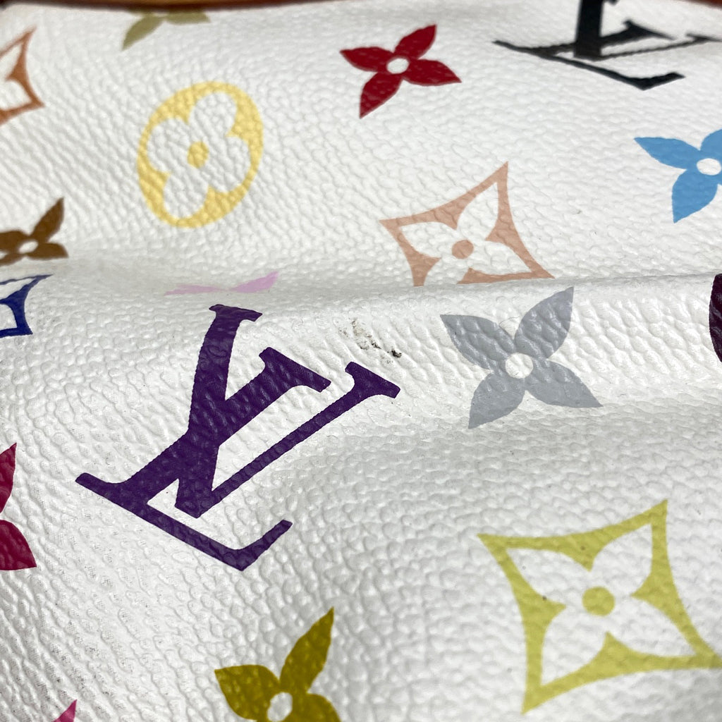 ルイ・ヴィトン ウルスラ 手提げ 肩掛け ショルダーバッグ ハンドバッグ モノグラムマルチカラー ブロン(ホワイト) M40123 レディース 【中古】brbag