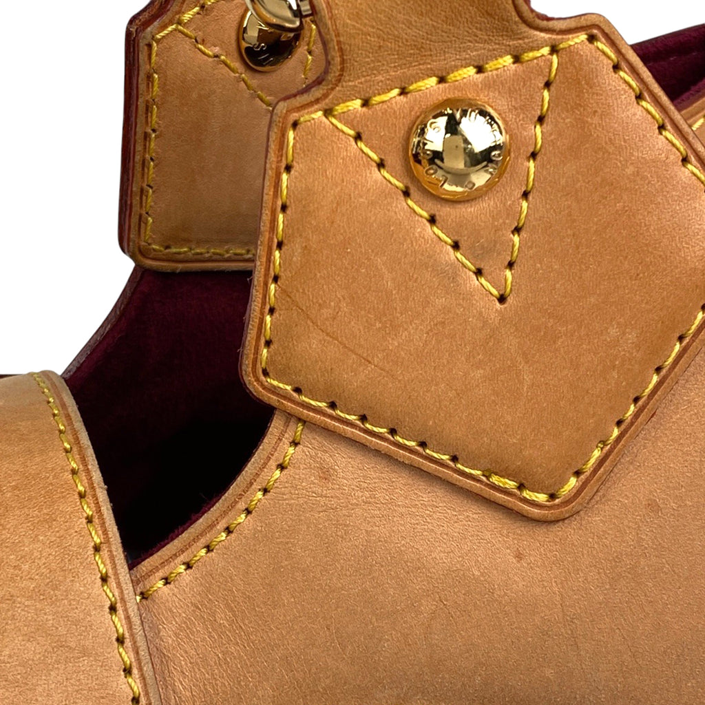 ルイ・ヴィトン ウルスラ 手提げ 肩掛け ショルダーバッグ ハンドバッグ モノグラムマルチカラー ブロン(ホワイト) M40123 レディース 【中古】brbag