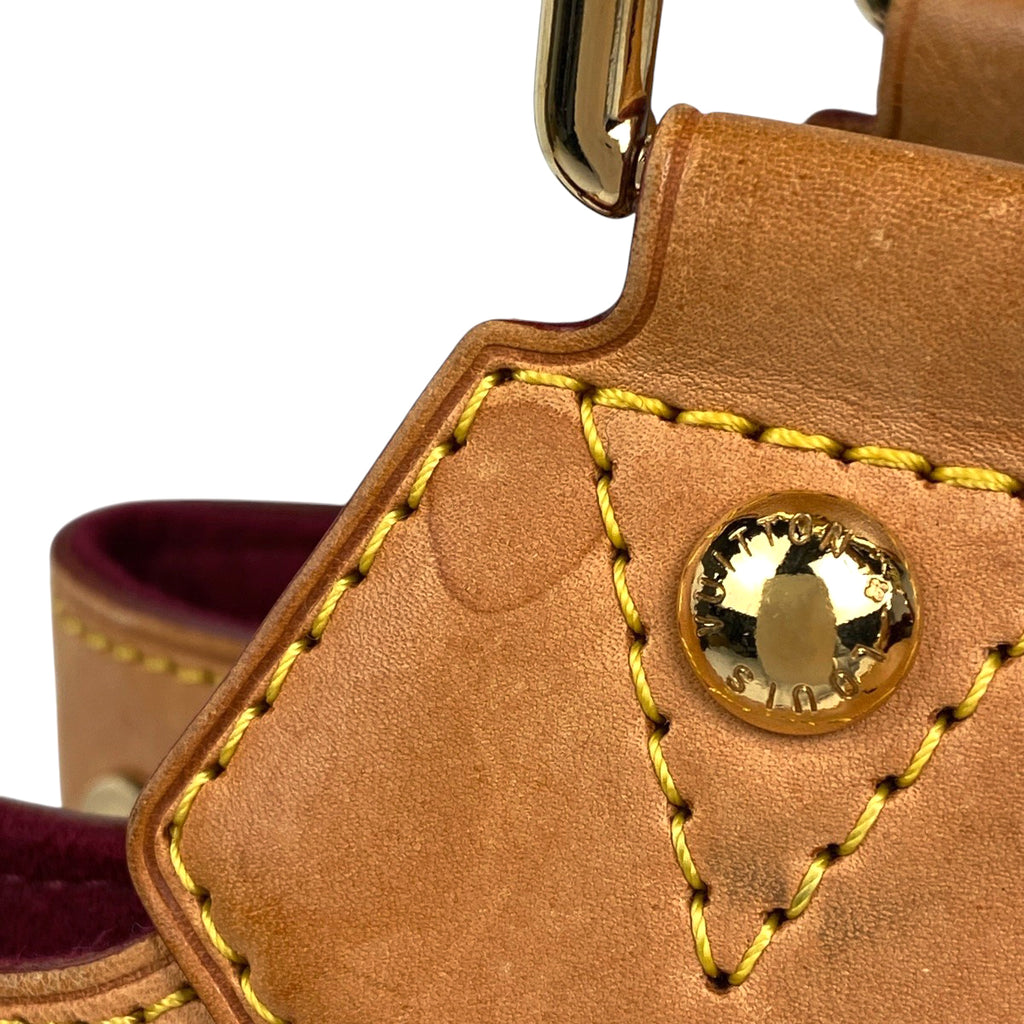 ルイ・ヴィトン ウルスラ 手提げ 肩掛け ショルダーバッグ ハンドバッグ モノグラムマルチカラー ブロン(ホワイト) M40123 レディース 【中古】brbag