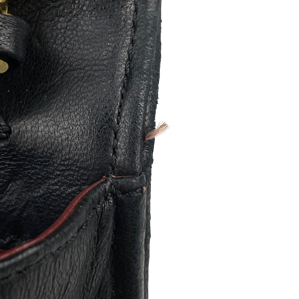 シャネル パリ限定 ココマーク チェーン ショルダーバッグ マトラッセ クラッチ ショルダーバッグ レザー ブラック レディース 【中古】brbag