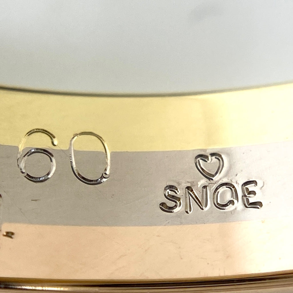 カルティエ スリーカラー リング YG イエローゴールド 指輪 リング 19.5号 750 メンズ 【中古】brjwl