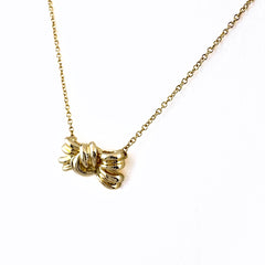 ティファニー デザインネックレス YG イエローゴールド ペンダント ネックレス 750 レディース ブランドジュエリー 【中古】brjwl