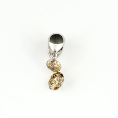 メレダイヤ デザインペンダントトップ WG ホワイトゴールド ペンダントトップ K18 WG ダイヤモンド レディース 【中古】nbjwl