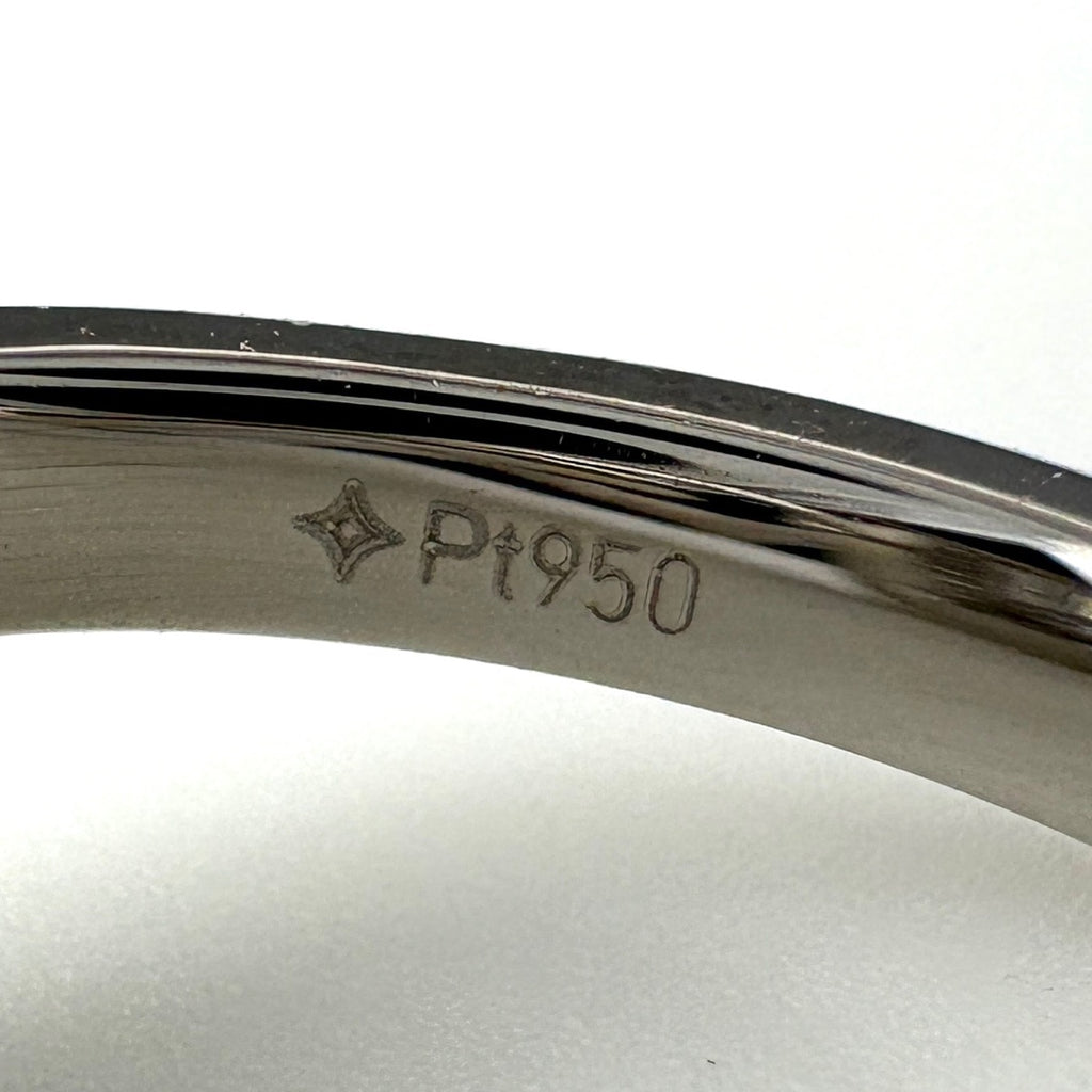 GSTV ダイヤモンド デザインリング プラチナ 指輪 メレダイヤ リング 11.5号 Pt950 ダイヤモンド レディース 【中古】brjwl
