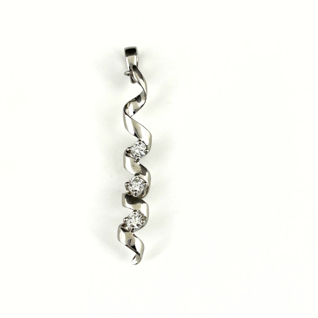 メレダイヤ デザインペンダントトップ プラチナ ペンダントトップ Pt900 ダイヤモンド レディース 【中古】nbjwl